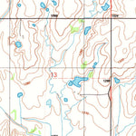 United States Geological Survey Manitou, OK (1991, 24000-Scale) digital map