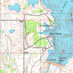 United States Geological Survey Manitou, OK (1991, 24000-Scale) digital map