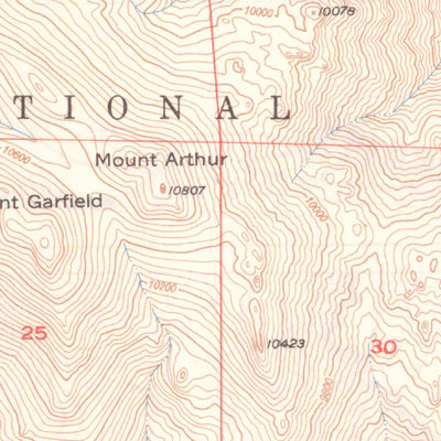 United States Geological Survey Manitou Springs, CO (1950, 24000-Scale) digital map
