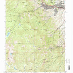 United States Geological Survey Manitou Springs, CO (1961, 24000-Scale) digital map