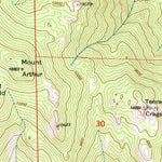 United States Geological Survey Manitou Springs, CO (1961, 24000-Scale) digital map