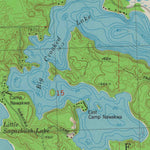 United States Geological Survey Manitowish Lake, WI (1981, 24000-Scale) digital map