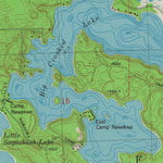 United States Geological Survey Manitowish Lake, WI (1981, 24000-Scale) digital map