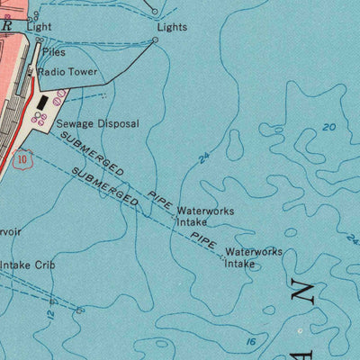 United States Geological Survey Manitowoc, WI (1954, 24000-Scale) digital map
