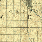 United States Geological Survey Mankato, KS (1894, 125000-Scale) digital map