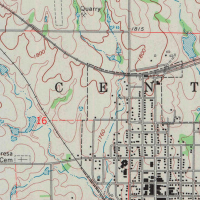United States Geological Survey Mankato, KS (1969, 24000-Scale) digital map