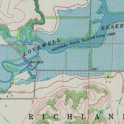 United States Geological Survey Mankato NW, KS (1969, 24000-Scale) digital map