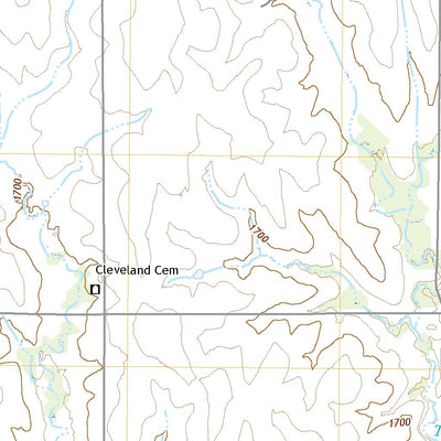 United States Geological Survey Mankato NW, KS (2022, 24000-Scale) digital map