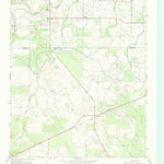 United States Geological Survey Mankins, TX (1966, 24000-Scale) digital map