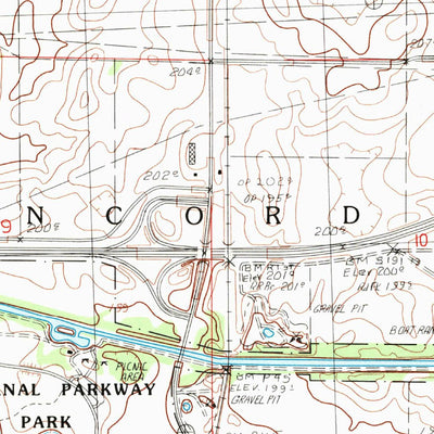 United States Geological Survey Manlius, IL (1983, 24000-Scale) digital map