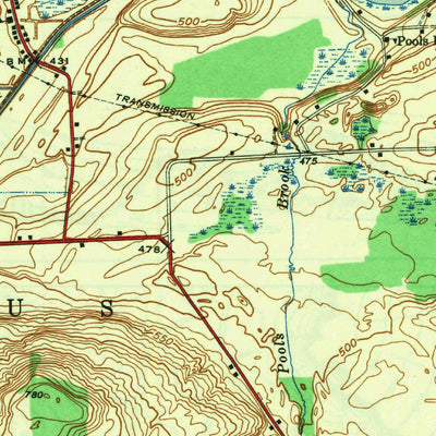 United States Geological Survey Manlius, NY (1943, 31680-Scale) digital map