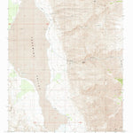 United States Geological Survey Manly Fall, CA (1984, 24000-Scale) digital map