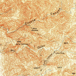 United States Geological Survey Manly Peak, CA (1950, 62500-Scale) digital map