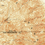 United States Geological Survey Manly Peak, CA (1950, 62500-Scale) digital map