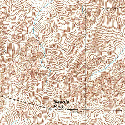 United States Geological Survey Manly Peak, CA (1984, 24000-Scale) digital map
