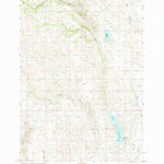 United States Geological Survey Mann Creek NW, ID (1987, 24000-Scale) digital map