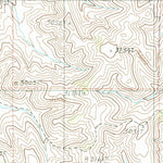 United States Geological Survey Mann Creek SE, ID (1987, 24000-Scale) digital map
