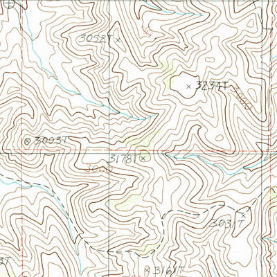 United States Geological Survey Mann Creek SE, ID (1987, 24000-Scale) digital map