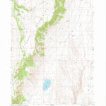 United States Geological Survey Mann Lake, OR (1981, 24000-Scale) digital map