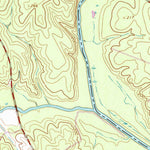 United States Geological Survey Mannboro, VA (1964, 24000-Scale) digital map
