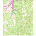 United States Geological Survey Mannford SE, OK (1958, 24000-Scale) digital map