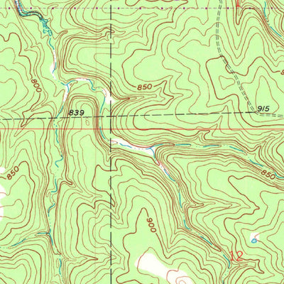 United States Geological Survey Mannford SE, OK (1958, 24000-Scale) digital map