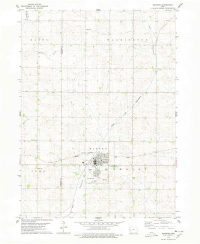 United States Geological Survey Manning, IA (1978, 24000-Scale) digital map