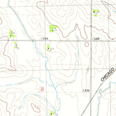 United States Geological Survey Manning, IA (1978, 24000-Scale) digital map