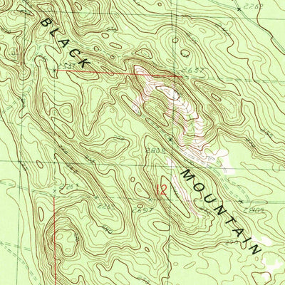 United States Geological Survey Manning, MI (1982, 25000-Scale) digital map