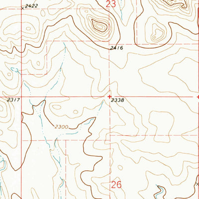 United States Geological Survey Manning, ND (1973, 24000-Scale) digital map