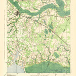 United States Geological Survey Manning, SC (1944, 62500-Scale) digital map