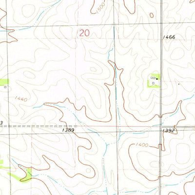 United States Geological Survey Manning SE, IA (1978, 24000-Scale) digital map