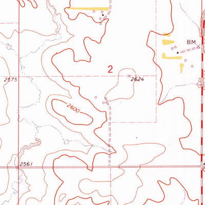 United States Geological Survey Manning SE, ND (1973, 24000-Scale) digital map