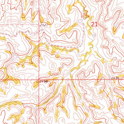 United States Geological Survey Manning SE, ND (1973, 24000-Scale) digital map