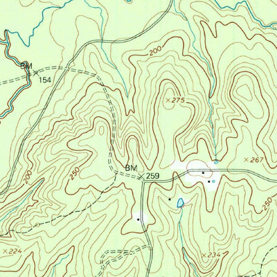 United States Geological Survey Manning, TX (2003, 24000-Scale) digital map
