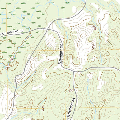 United States Geological Survey Manning, TX (2022, 24000-Scale) digital map