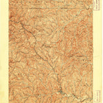 United States Geological Survey Mannington, WV-PA (1905, 62500-Scale) digital map