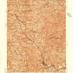 United States Geological Survey Mannington, WV-PA (1923, 62500-Scale) digital map
