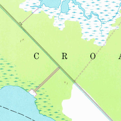 United States Geological Survey Manns Harbor, NC (1953, 24000-Scale) digital map