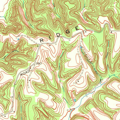 United States Geological Survey Mannsville, KY (1970, 24000-Scale) digital map