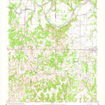 United States Geological Survey Mannsville, OK (1963, 24000-Scale) digital map
