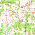 United States Geological Survey Mannsville, OK (1963, 24000-Scale) digital map