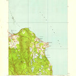 United States Geological Survey Manomet, MA (1941, 24000-Scale) digital map