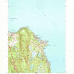 United States Geological Survey Manomet, MA (1962, 24000-Scale) digital map