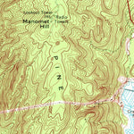 United States Geological Survey Manomet, MA (1962, 24000-Scale) digital map