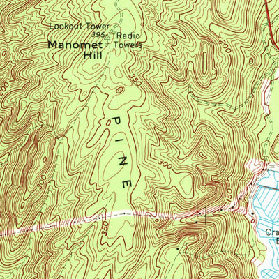 United States Geological Survey Manomet, MA (1962, 24000-Scale) digital map