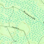 United States Geological Survey Manor, GA (1968, 24000-Scale) digital map