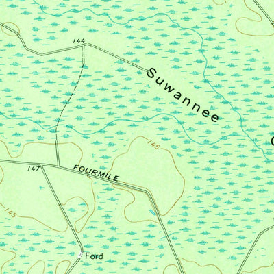 United States Geological Survey Manor, GA (1968, 24000-Scale) digital map