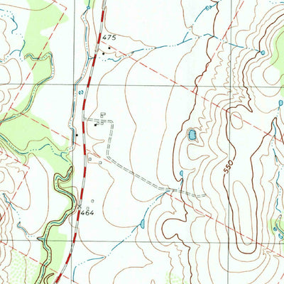United States Geological Survey Manor, TX (1988, 24000-Scale) digital map