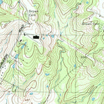 United States Geological Survey Manor, TX (1988, 24000-Scale) digital map